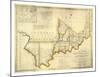 The State of Indiana, c.1817-W^ Shelton-Mounted Art Print