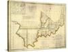 The State of Indiana, c.1817-W^ Shelton-Stretched Canvas