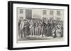 The State of Ireland, Armed Peasants Guarding the House of Father Stephens at Falcarragh, Donegal-null-Framed Giclee Print