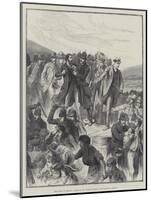 The State of Ireland, Arrest of Mr Wilfrid Blunt at the Woodford Meeting-null-Mounted Giclee Print