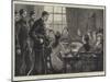 The State of Ireland, Dispersing a Ladies' Land League Meeting-William Heysham Overend-Mounted Giclee Print