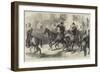 The State of Ireland, Earl Spencer, the Lord Lieutenant, Leaving Dublin Castle with His Escort-null-Framed Giclee Print