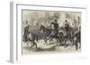 The State of Ireland, Earl Spencer, the Lord Lieutenant, Leaving Dublin Castle with His Escort-null-Framed Giclee Print