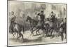 The State of Ireland, Earl Spencer, the Lord Lieutenant, Leaving Dublin Castle with His Escort-null-Mounted Giclee Print