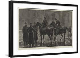 The State of Ireland, Police Patrol in Dublin-null-Framed Giclee Print