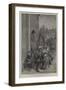 The State of Ireland, Scene Outside the Courthouse, Galway-Richard Caton Woodville II-Framed Giclee Print