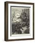 The State of Ireland, the Affray at Belmullet, County Mayo-William Heysham Overend-Framed Premium Giclee Print