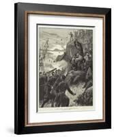 The State of Ireland, the Affray at Belmullet, County Mayo-William Heysham Overend-Framed Giclee Print