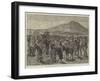 The State of Ireland, Tilling the Farm of an Imprisoned Land Leaguer-Aloysius O'Kelly-Framed Premium Giclee Print