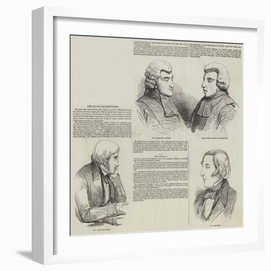 The State Prosecutions-null-Framed Giclee Print