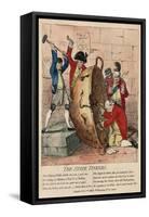 The State Tinkers, Published by W. Humphrey, 10th February 1780-James Gillray-Framed Stretched Canvas