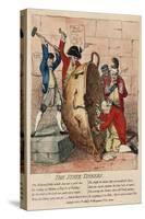 The State Tinkers, Published by W. Humphrey, 10th February 1780-James Gillray-Stretched Canvas