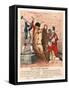 The State Tinkers-James Gillray-Framed Stretched Canvas