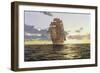 The Stately Ship, 2009-James Brereton-Framed Giclee Print