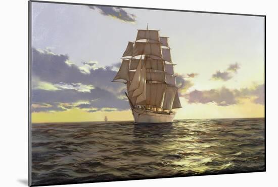 The Stately Ship, 2009-James Brereton-Mounted Giclee Print