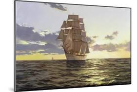 The Stately Ship, 2009-James Brereton-Mounted Giclee Print