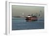 The Staten Island Ferry, New York City, New York, Usa-Natalie Tepper-Framed Photo