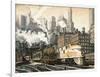 The Station, Chicago-Matthew Daniels-Framed Art Print