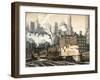 The Station, Chicago-Matthew Daniels-Framed Art Print