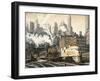 The Station, Chicago-Matthew Daniels-Framed Art Print