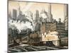 The Station, Chicago-Matthew Daniels-Mounted Art Print