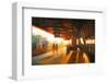 The Station Platform-null-Framed Art Print