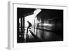 The Station: Rush Arrival-Sebastian Kisworo-Framed Photographic Print