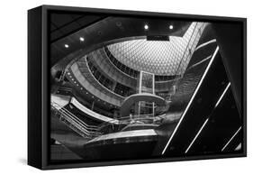 The Station-Eye Of The Mind Photography-Framed Stretched Canvas