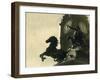 The Statue of Boadicea the Ancient Briton Queen Who Revolted Against the Romans, April 1931-null-Framed Premium Photographic Print