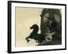 The Statue of Boadicea the Ancient Briton Queen Who Revolted Against the Romans, April 1931-null-Framed Photographic Print