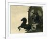 The Statue of Boadicea the Ancient Briton Queen Who Revolted Against the Romans, April 1931-null-Framed Photographic Print