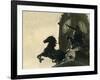 The Statue of Boadicea the Ancient Briton Queen Who Revolted Against the Romans, April 1931-null-Framed Photographic Print