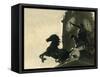 The Statue of Boadicea the Ancient Briton Queen Who Revolted Against the Romans, April 1931-null-Framed Stretched Canvas