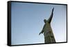 The Statue of Christ the Redeemer on Top of the Corcovado Mountain, Rio de Janeiro, Brazil-Yadid Levy-Framed Stretched Canvas