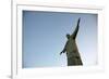 The Statue of Christ the Redeemer on Top of the Corcovado Mountain, Rio de Janeiro, Brazil-Yadid Levy-Framed Photographic Print