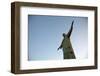 The Statue of Christ the Redeemer on Top of the Corcovado Mountain, Rio de Janeiro, Brazil-Yadid Levy-Framed Photographic Print