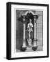 The Statue of Edward VI, from the Front of the Guildhall Chapel, City of London, 1886-William Griggs-Framed Giclee Print