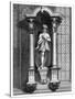 The Statue of Edward VI, from the Front of the Guildhall Chapel, City of London, 1886-William Griggs-Stretched Canvas