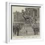 The Statue of General Gordon at the Brompton Barracks, Chatham-null-Framed Giclee Print