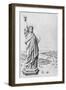 The Statue of Liberty, New York, C.1885 (Engraving) (B/W Photo)-American-Framed Giclee Print