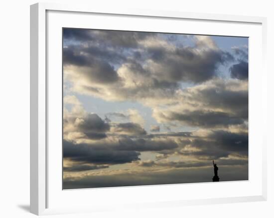 The Statue of Liberty, New York, Wednesday, October 25, 2006-Seth Wenig-Framed Photographic Print