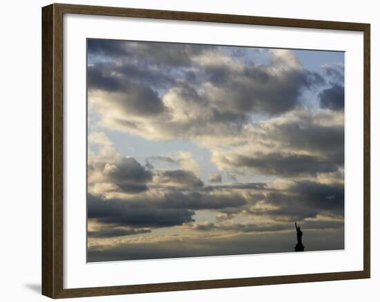 The Statue of Liberty, New York, Wednesday, October 25, 2006-Seth Wenig-Framed Photographic Print