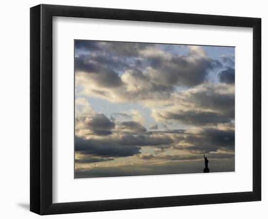 The Statue of Liberty, New York, Wednesday, October 25, 2006-Seth Wenig-Framed Photographic Print