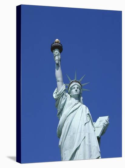 The Statue of Liberty, Unesco World Heritage Site, New York City, New York, USA-Hans Peter Merten-Stretched Canvas
