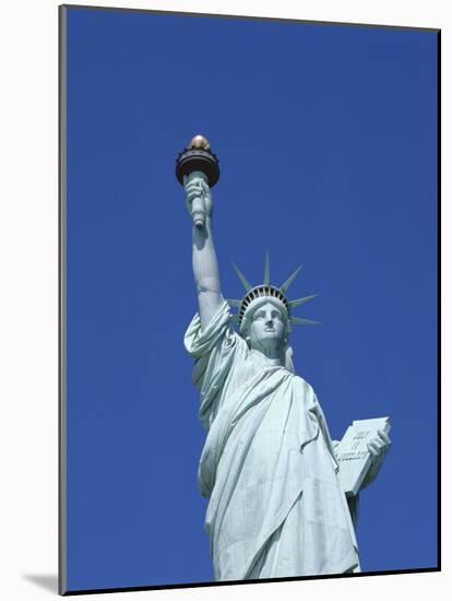 The Statue of Liberty, Unesco World Heritage Site, New York City, New York, USA-Hans Peter Merten-Mounted Photographic Print