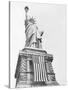 The Statue of Liberty-null-Stretched Canvas