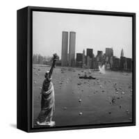 The Statue of Liberty-null-Framed Stretched Canvas