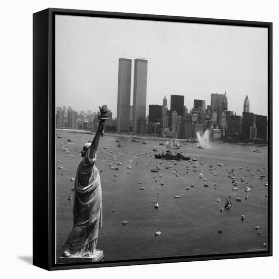 The Statue of Liberty-null-Framed Stretched Canvas