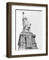 The Statue of Liberty-null-Framed Photographic Print