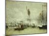 The Statue of Liberty-Francis Hopkinson Smith-Mounted Giclee Print